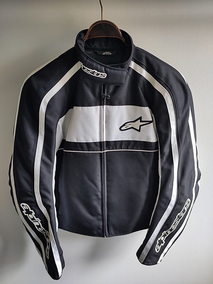MP-takki. Alpinestar Stella. Koko XXL.  Pieni malli, vastaa L tai max. XL kokoa.