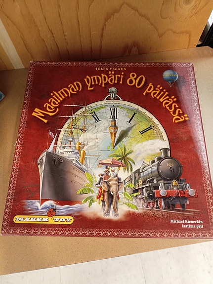 Maailman ympäri 80 päivässä - peli