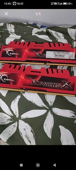 G.Skill Ripjaws X (2x4GB) DDR3 -muisti