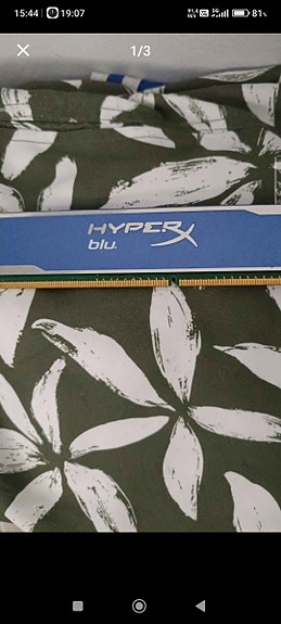 Kingston HyperX Blu 8GB RAM-muisti sininen