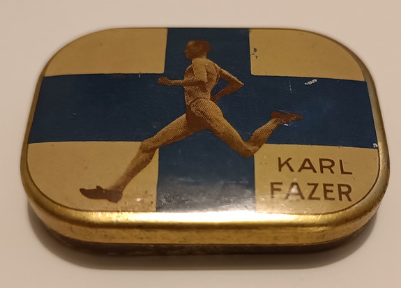 Fazerin "Paavo Nurmi"-pastillirasia