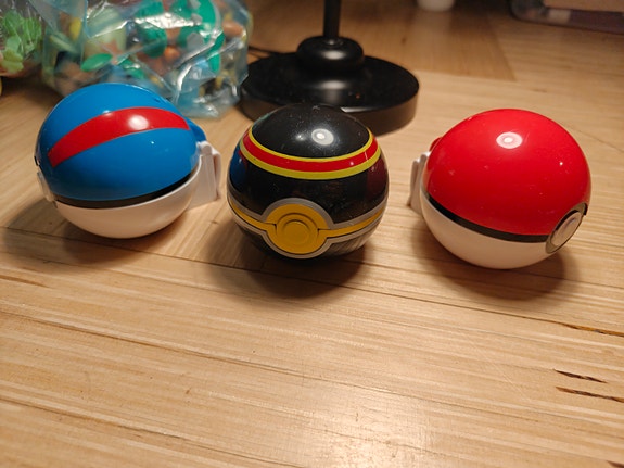 Pokemon Clip'n Carry -palloja