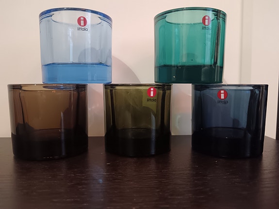 Iittala Kivi tuikkukupit