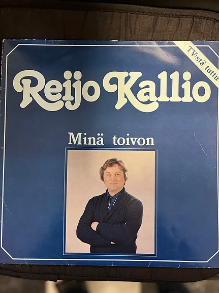 Reijo Kallio Minä toivon LP-levy