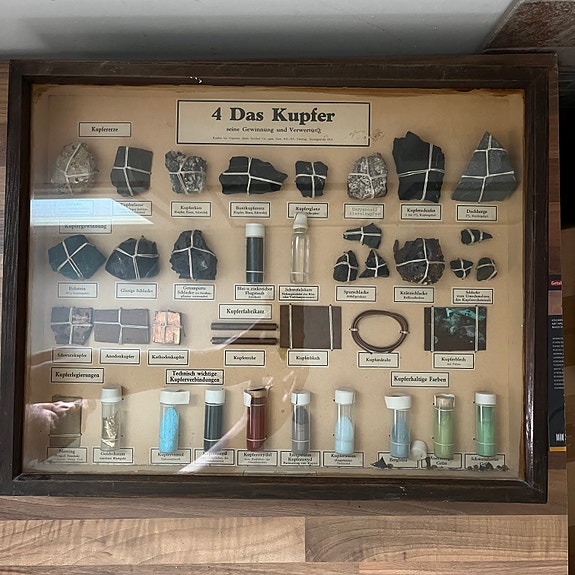 Vanha opetustaulu - Das Kupfer - Kupari