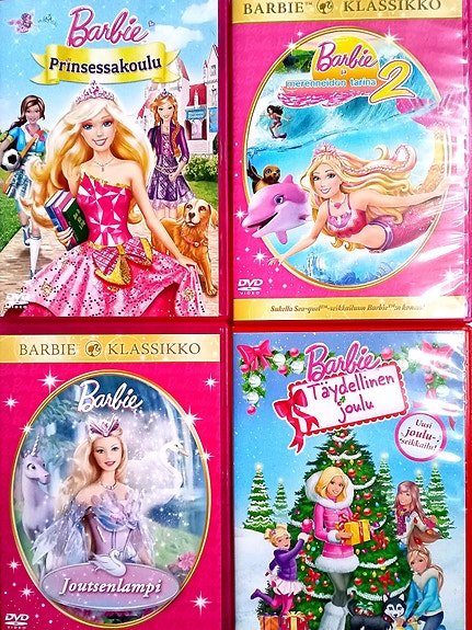 Barbie DVD 4kpl
