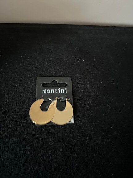 Montini naisten korvakorut kullanväriset