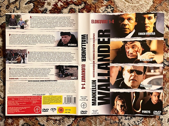 Mankellin Wallander elokuvat 1-4