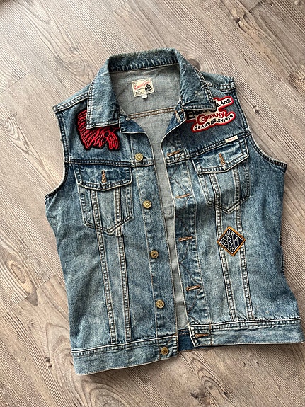 Emmett jeans farkkuliivi S