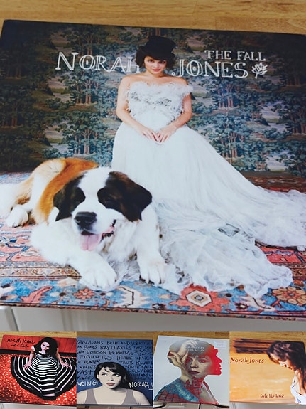Norah Jones vinyylilevyjä