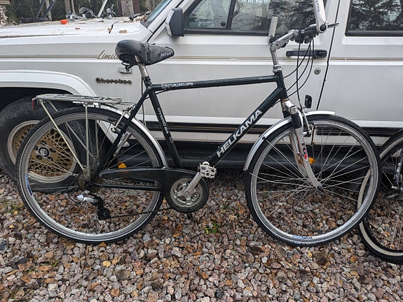 Helkama Hybrid 28" miesten hybridipyörä XL