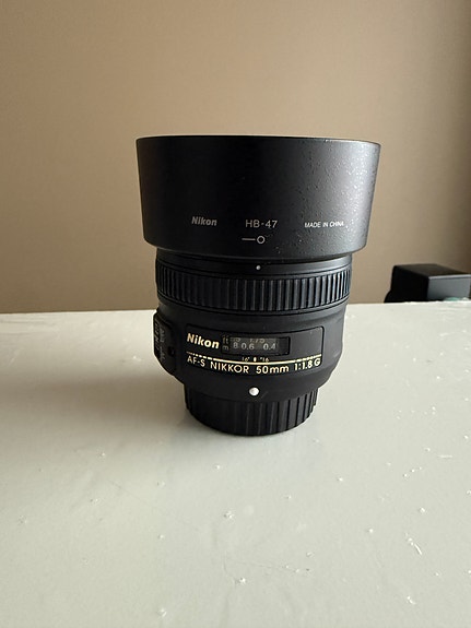 Nikon 50mm f/1.8G – Great Condition – Fast Prime Lens