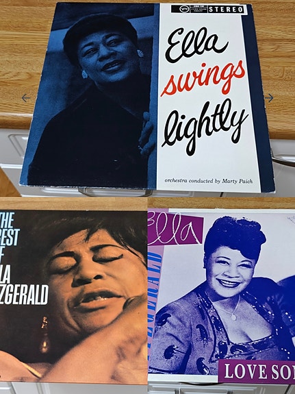 Ella Fitzgerald LP Levyjä