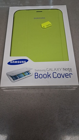 UUSI Samsung Galaxy Note 8.0 Book Cover / suojakuori (Lime Green)