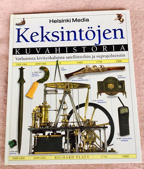 Helsinki Media Keksintöjen kuvahistoria tietokirja
