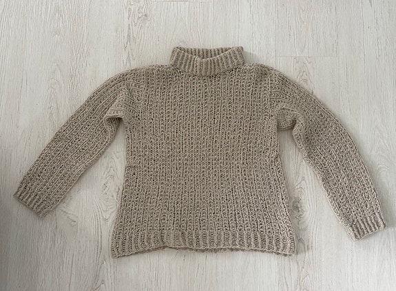Beige neule M