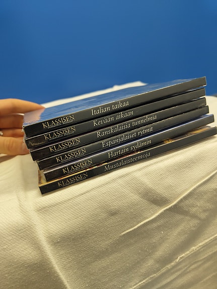 Klassisen musiikin helmet CD-levyjä 6 kpl
