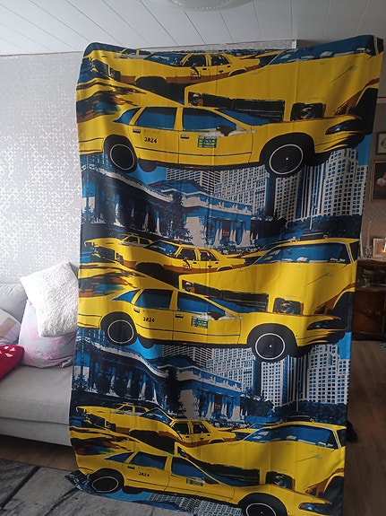 Vallila Taxi sivuverho