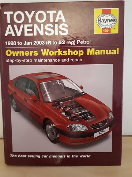 Toyota avensis t 22 korjaus opas alfamer