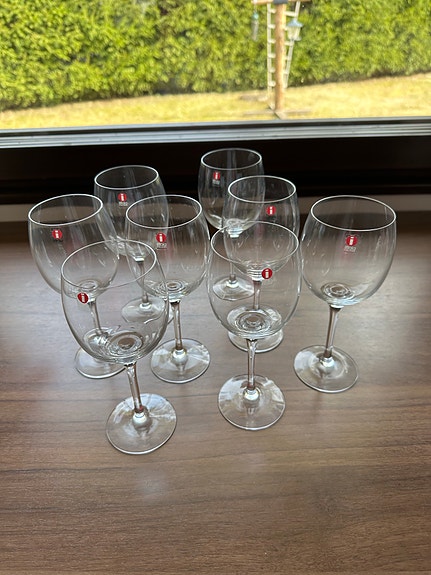 Iittala punaviinilasit
