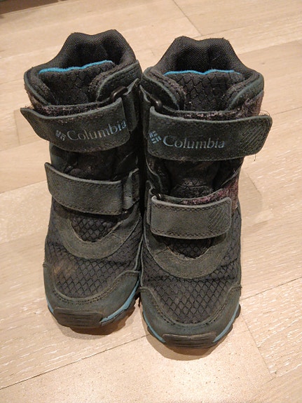 Columbia lasten kengät koko 27 musta unisex