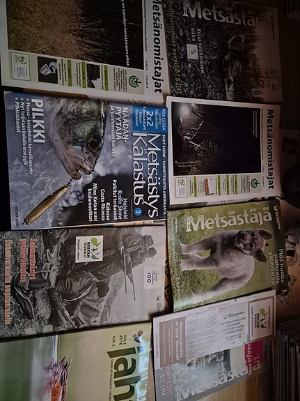 Metsästäjä, Metsänomistaja, Jahti, Metsästys ja Kalastus aikakauslehdet