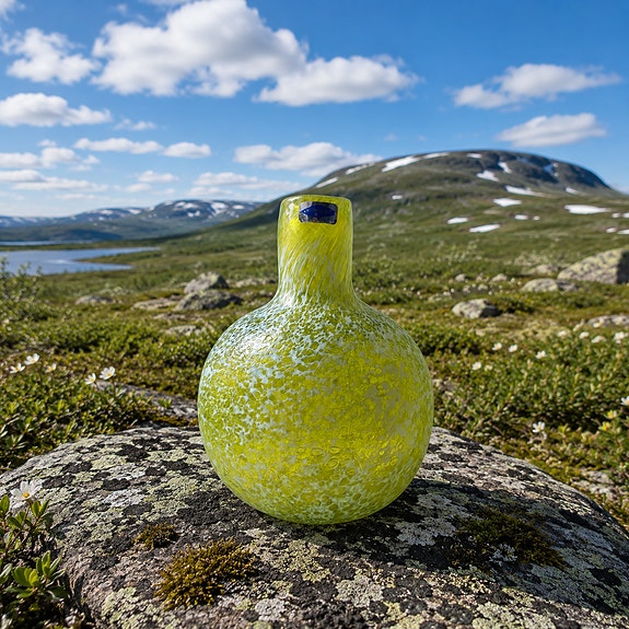 🍀 Oiva Toikka / Tunturissa pullo / 17cm / Signeerattu
