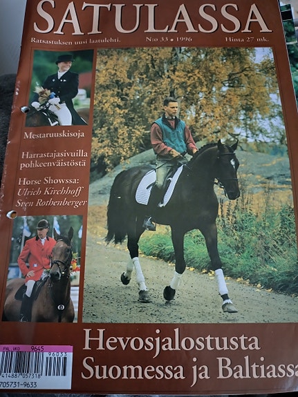 Satulassa ja Hevoset ja Ratsastus lehtiä