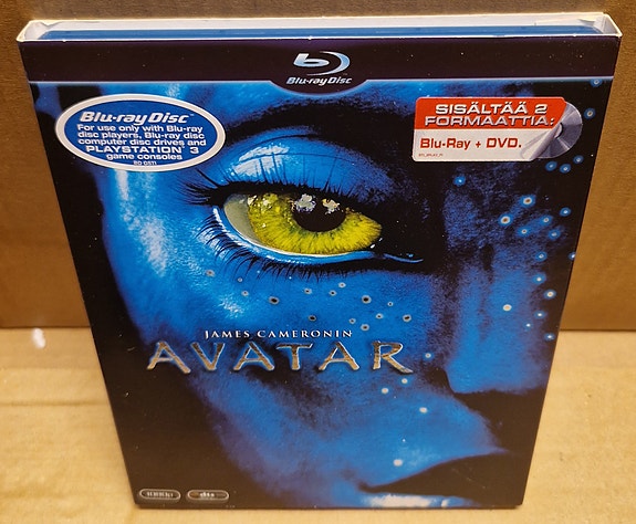 Avatar elokuva Blu-ray + DVD