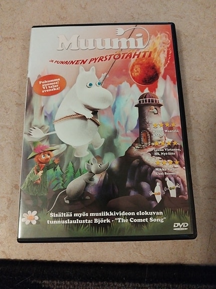 Muumi ja punainen pyrstötähti dvd