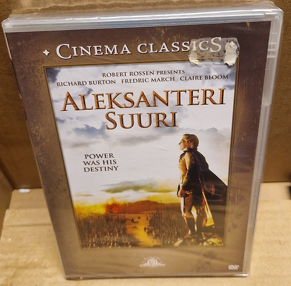 Aleksanteri Suuri DVD-elokuva