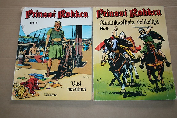Hal Foster: Prinssi Rohkea 4, 6-7 & 9, thulen/tehtävä/uusi maailma/kuninkaallis