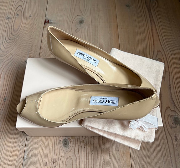 Jimmy Choo Caitlin peep toe pump