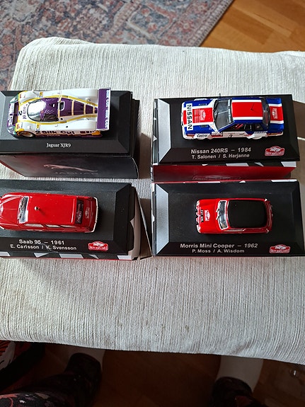 pienoismallit ,ralliautot
