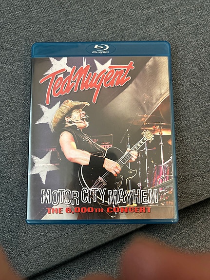 Ted Nugent Motor City Mayhem Blu-ray konserttitallenne