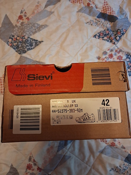 Sievi Roller S3 työkengät koko 42 musta