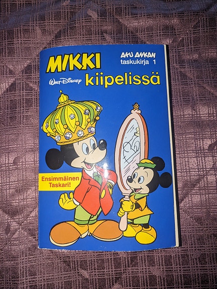 Mikki kiipelissä aku ankan taskukirja 1.