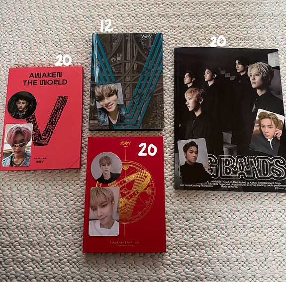 WAYV albumit