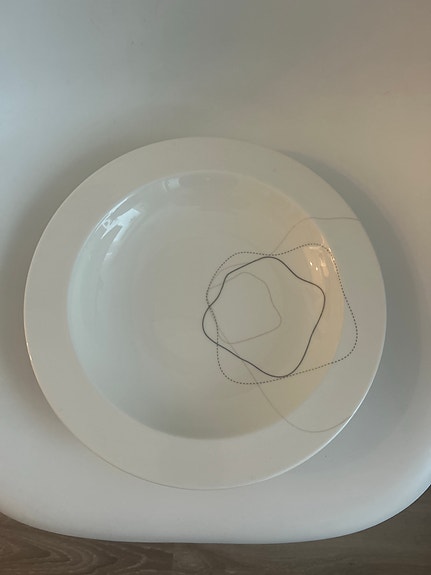 Iittala Aika graphics syvä lautanen, 30 cm