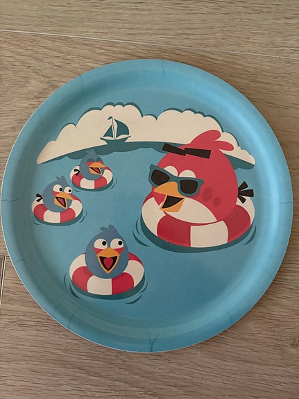 Muurlan angry birds lautanen
