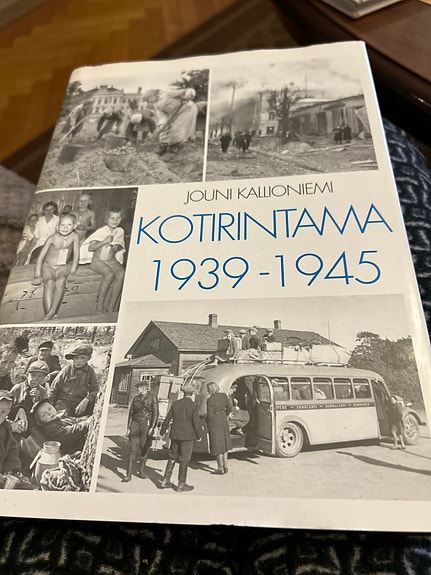 Jouni Kallioniemi Kotirintama 1939–1945 kirja