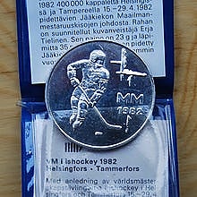 50 Markkaa 1982 Jääkiekko MM