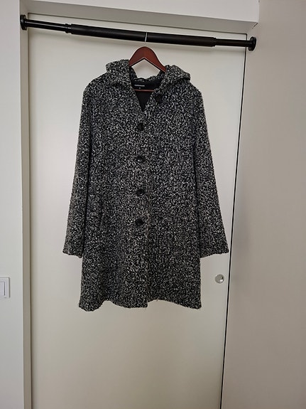 Hansmark naisten takki harmaa koko 48