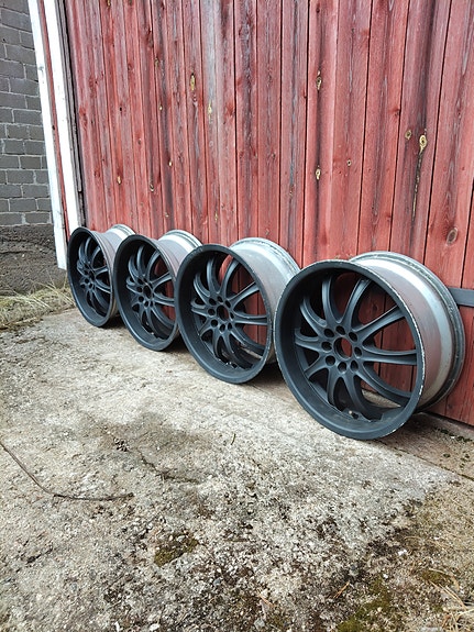 7x17 4x100/4x108 alumiinivanteet