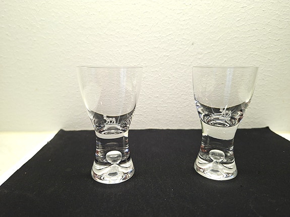 Tapio Wirkkala Tapio snapsilasit logolla 2kpl, Iittala