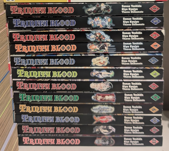 Trinity Blood manga-sarja 0-12