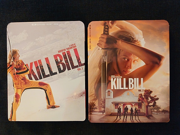 Kill Bill vol 1 & 2 4K & blu-ray