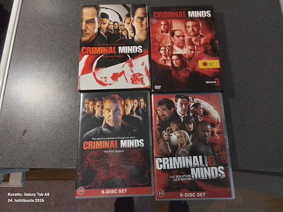 CRIMINAL MINDS 1.2.3.6 KAUDET. Ja jakso 6 the solution lies within