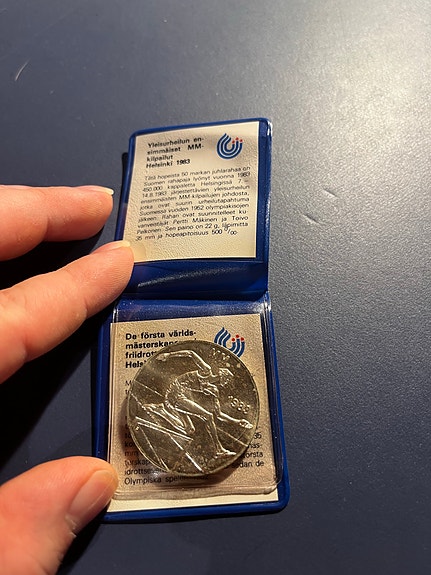 50 markkaa 1983 Yleisurheilun MM-kisat Helsinki