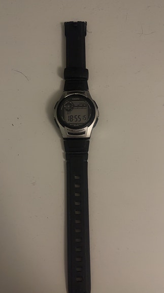 Casio digitaalinen rannekello unisex musta
